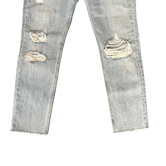 Rag & Bone Marilyn Distressed Light Wash Skinny Jean Size 24 - Picture 8 of 14